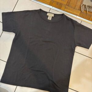 Vintage grey esprit Tricot 90s y2k tshirt *accepting offers